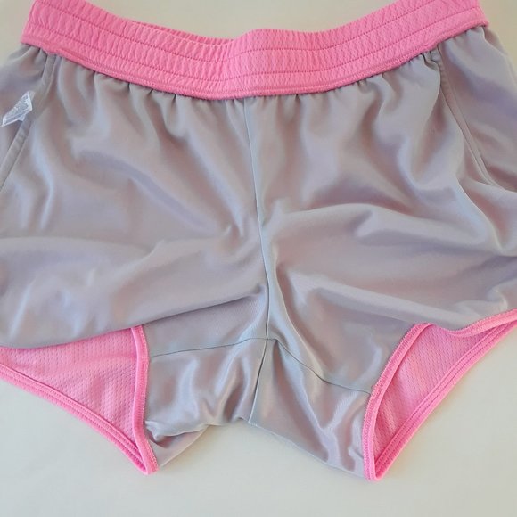Danskin Bundle of 2 Running Mesh Shorts - Pink & Coral - Picture 6 of 16